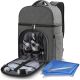 Misopily 32 qt. Backpack Set for 2 with Dual-Layer Insulated Compartments Cooler, Lightweight Blanket, Cutlery, Ideal Gift