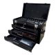 Damodpoy 10.63 in. 3-Drawer Steel Tool Chests, 4 Layers of Tools with Metal Latches, with Top Storage Tray and carrying Handle