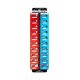 Identibolt Pro XL 21 in. SAE and Metric Thread Gauge and Wall Mount-Large Nuts and Bolts-9 /16in. to 1in. & 16mm to 24mm