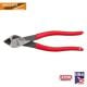 Milwaukee 8 in. Angled Head Diagonal Cutting Pliers with Dipped Grip