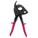 SKYSHALO 11 in. Ratcheting Cable Cutter, Heavy Duty, Steel Silicon-Manganese Blade for Cutting Up to 400 sq. mm / 780 MCM Wire