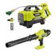 RYOBI 1.8 GPM Automotive High Flow Pressure Washer Kit with ONE+ HP 18V Brushless Cordless 220 CFM 140 MPH Compact Blower