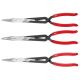 Milwaukee Long Nose Pliers Set with Slip Resistant Grip (3-Piece)