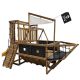 PlayStar Pirate Ship RTA Kit Wooden Outdoor Playset for kids
