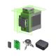 HOTO 50 ft. 3-Plane Laser Level 3 x 360¬∞ Self Leveling 12 Cross-Line Alignment¬†Leveler with Remote Controller and Mini Tripod