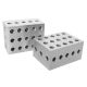 WEN 4 x 3 x 2 in. Hardened-Steel Precision 2-3-4 Gauge Blocks, 2-Pack
