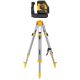 DEWALT 20V 180 ft. Green Self-Leveling Cross-Line Laser Level and Construction Tripod for Laser Level