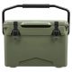 MOEPISY 25 qt. Rotomolded Cooler, Built to Stand up to The Rigors Olive Green