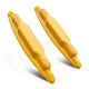 Magnetic Stud Finder Easy Locate Screws Nails Metal Studs for Drywall Construction with Strong Neodymium Magnets 2-Pack
