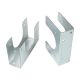 16PCS Upgrade Metal Stud Shoes for Single Wood Studs 5 Length 1.5 Width Galvanized Extra Support 2-1/2 Pipes