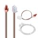 3D Printer Thermistor 100k NTC 3950 M3 Stud Temperature Sensor with 1.3m Cable for Ender 3 V2 Pro CR10 Hotend