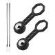 Magnetic Stud Finder Wall Scanner Tool with 27 lbs. Pull Power for Drywall Ceramic Wood 2-Pack