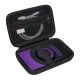 Hard EVA Carrying Case for Advanced Stud Finder Wall Scanner with Mesh Pocket Elastic Band Black