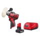 Milwaukee M12 12V Lithium-Ion Cordless Variable Speed Polisher/Sander with HIGH OUTPUT XC5. 0 Starter Kit