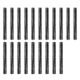 Tahanbath 20 Pack Gutter Leaf Guard Brush - 4.33 in. Diameter, 60FT Total for 5-in. Gutters