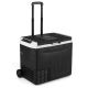 Costway 12 Volt Car Refrigerator with -4‚Ñâ~68‚Ñâ Adjustable Range Divider for Camping 42 qt.