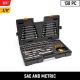 GEARWRENCH 1/4 in. and 3/8 in. Drive 72-Tooth 6-Point Professional Tool Set (138-Piece)