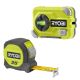 RYOBI 25 ft. Compact Tape Measure with 15 ft. Compact Laser Level