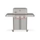 Weber Genesis E-325W 3-Burner Liquid Propane Gas Grill in Titanium with Sear Zone