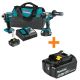 Makita 18-Volt LXT Lithium-ion Brushless Cordless 2-piece Combo Kit 5. 0Ah with bonus 18V LXT Lithium-Ion Battery Pack 5. 0Ah