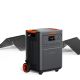 Jackery 3600W/7200W Push Button Start Solar Generator HomePower 3600 Plus w/ 1-Piece 500X Solar Panel for Essential Home Backup