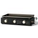 KingChii 3-Burner Propane Gas Grill 28 in. Table Top Gas Griddle in Black