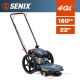 Senix 22 in. 160cc 4-Cycle Gas Powered High Wheel String Trimmer