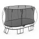 Kids Outdoor Large Oval 8 ft. x 13 ft. Trampoline with Enclosure