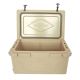 Khaki Color Ice Cooler Box 65 qt. Camping Ice Chest Beer Box Outdoor Fishing Cooler