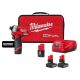 Milwaukee M12 FUEL SURGE 12V Lithium-Ion Brushless Cordless 1/4 in. Hex Impact Driver Compact Kit w/ 4 Batteries