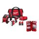 Milwaukee M12 12V Lithium-Ion Cordless Combo Kit (4-Tool) with Impact Bit Set