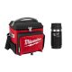 Milwaukee 21 qt. Soft Sided Jobsite Lunch Cooler with PACKOUT 25 Oz. Black Plastic Bottle with Chug Lid