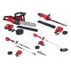 Milwaukee M18 FUEL 16 in. 18V Lithium-Ion Brushless Battery Chainsaw Kit w/ M18 Pole Saw Kit, M18 Hedge Trimmer Kit, M18 Edger Kit
