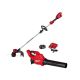 Milwaukee M18 18V Lithium-Ion Brushless Cordless String Trimmer w/ 6.0 Ah Battery & Charger, M18 Brushless 120 MPH 450 CFM Blower