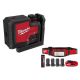Milwaukee Green 100 ft. 3-Point Rechargeable Laser Level with REDLITHIUM USB Battery, Charger, and 600 Lumen LED Headlamp