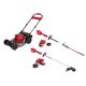 Milwaukee M18 FUEL Brushless Cordless 21 in Walk Behind Dual Battery Self-Propelled Mower w/ M18 Hedge Trimmer, M18 String Trimmer