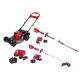 Milwaukee M18 FUEL Brushless Cordless 21 in Dual Battery Self-Propelled Mower w/ Hedge Trimmer, String Trimmer, FORGE Starter Kit