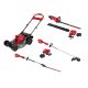 Milwaukee M18 FUEL Brushless Cordless 21 in Dual Battery Self-Propelled Mower w/ String Trimmer, Hedge Trimmer, Pole Hedge Trimmer