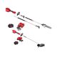 Milwaukee M18 Fuel 18V 10 in. Brushless Cordless Battery Pole Saw Kit Quik-Lok Attachment Capability, 8.0 Forge Battery, M18 Edger