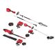 Milwaukee M18 Fuel 18V 10 in. Brushless Cordless Battery Pole Saw Kit Quik-Lok Attachment Capability, M18 Hedge Trimmer, M18 Edger