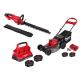 Milwaukee M18 FUEL 18V 24 in. Brushless Cordless Battery Powered Hedge Trimmer w/ Mower Kit, (2) 12.0 AH FORGE Battery, Charger