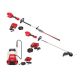 Milwaukee M18 Fuel 18V 20 in. Brushless Cordless Battery Powered Short Pole Hedge Trimmer Kit w/ Pesticide Sprayer, String Trimmer