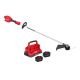 Milwaukee M18 FUEL 18V 16 in. Brushless Cordless Battery Powered Straight Shaft String Trimmer, (2) 12.0 AH FORGE Battery, Charger