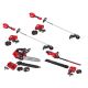 Milwaukee M18 FUEL 18V 16 in Brushless Cordless Straight Shaft String Trimmer w String Trimmer, Top Handle Chainsaw, Hedge Trimmer