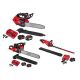Milwaukee M18 FUEL 14 in. 18V Brushless Battery Top Handle Chainsaw Kit w/ M18 Dual Battery Chainsaw Kit, M18 Hedge Trimmer Kit