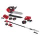 Milwaukee M18 FUEL 14 in. 18V Lithium-Ion Brushless Battery Top Handle Chainsaw Kit w/ M18 Telescoping Pole Saw, FORGE Starter Kit