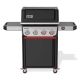 Weber Spirit Smart EX-425C 4-Burner Liquid Propane Gas Grill in Black with Wi-Fi Enabled Digital Thermometer