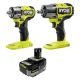RYOBI ONE+ HP 18V Brushless Cordless 2-Tool Combo Kit w/ 1/2