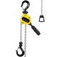Garvee Manual Lever Chain Hoist, 0.25 Ton 5 ft. Lift Lever Hoist Ratchet Chain Puller Hoist with 2 Hooks for Building Garages