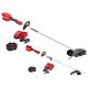 Milwaukee M18 FUEL 18V 8 in. Brushless Cordless Battery Straight Shaft Lawn Edger Kit w/ M18 16 in. String Trimmer Kit w/ QUIK-LOK